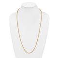 14K 30 inch 3.75mm Diamond-cut Rope with Lobster Clasp Chain - Detail View 4